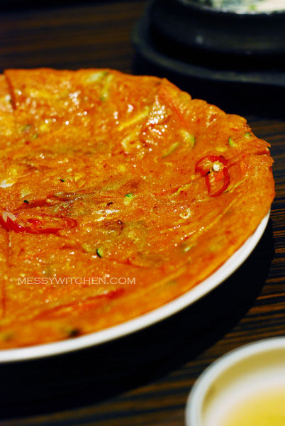 Kimchi Jeon @ Daorae Korean BBQ Restaurant